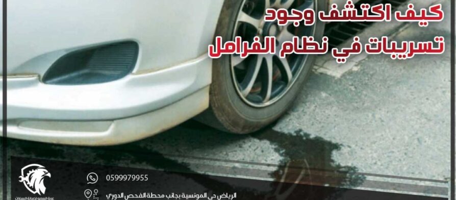 كيف اكتشف وجود تسريبات في نظام الفرامل